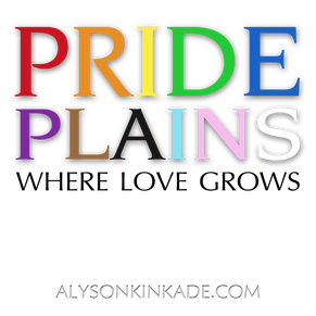 Pride Plains, where love grows... a series by Alyson Kinkade Fine Art to celebrate and support the LGBTQ+ community, As an LGBTQ+ individual and advocate I wanted to express in a way that will raise awareness and funds in a greater way than I could singularly. 